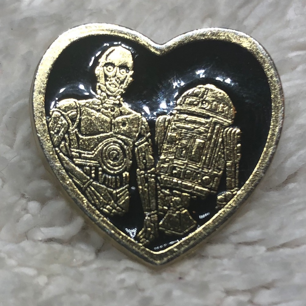 Star Wars R2 D2/C3PO Enamel Pin